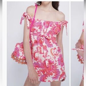 Anna sui arabesque mini dress NWOT